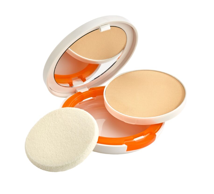 Application sun powder foundation sponge matte finish 2
