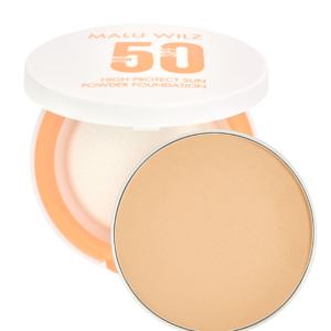 Malu Wilz High Protect Sun Powder Foundation No90 Refill compact powder SPF50 dark shade