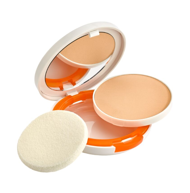 Powder foundation application sponge matte medium coverage