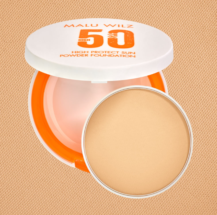 Sun Powder Foundation Malu Wilz No 60 SPF 50 compact makeup