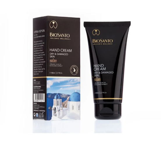 Biosanto Cracked & Dry Skin Hand Cream Ενυδατική Κρέμα Χεριών για Σπασμένα, Ξηρά και Καταπονημένα Χέρια 80 ml