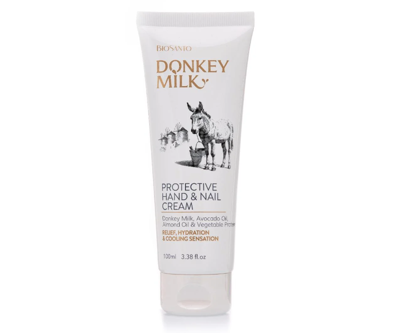 Biosanto Donkey Hand & Nail Cream Ενυδατική Κρέμα Χεριών και Νυχιών 100 ml