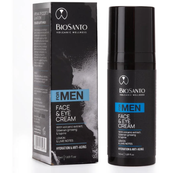 Biosanto Face & Eye Cream for Men Ενυδατική Κρέμα Προσώπου και Ματιών για Άνδρες 50 ml