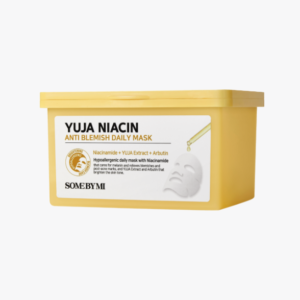 SOMEBYMI Yuja Niacin Anti-Blemish Daily Mask packaging