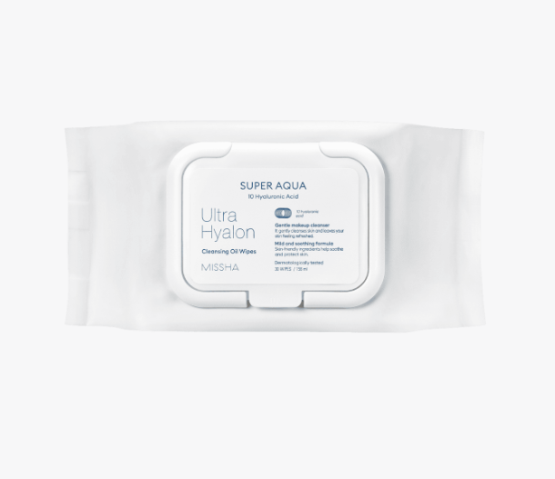 MISSHA Super Aqua Ultra Hyalron Cleansing Oil Wipes