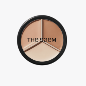 THE SAEM Cover Perfection Triple Pot Concealer 02 Contour Beige